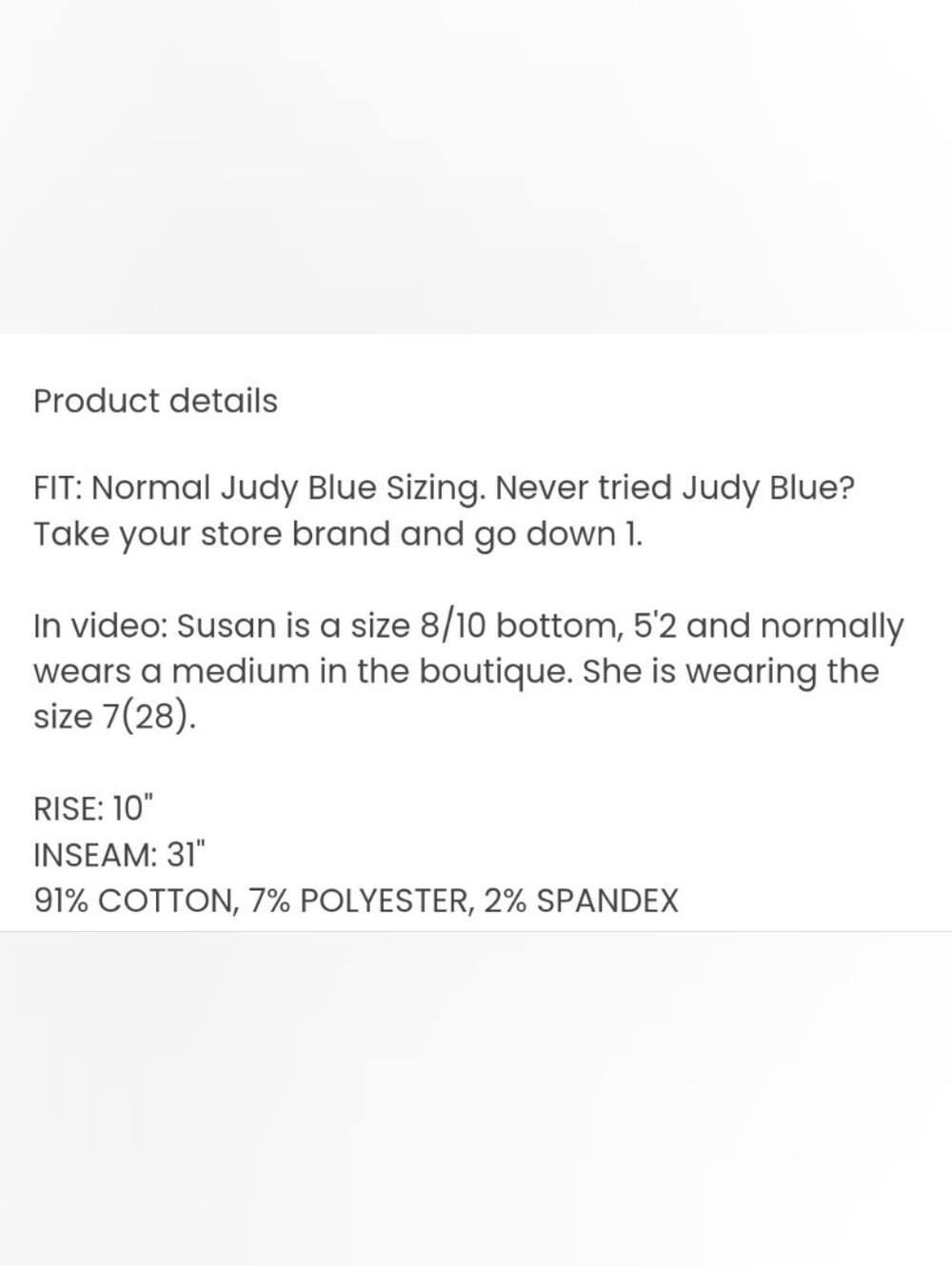 Judy Blue Classic Straight-Leg Jeans in Medium Blue - Picture 5 of 6